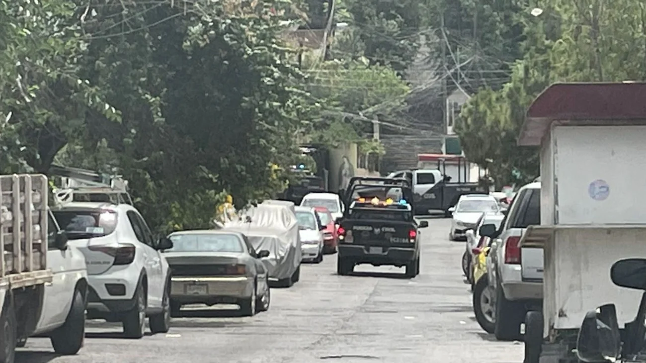 Fuerte movilización por balacera en colonia Independencia