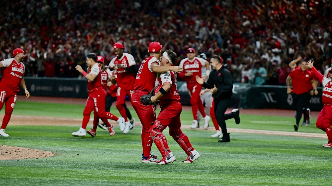 Diablos Rojos conquista bicampeonato en centenario de la LMB