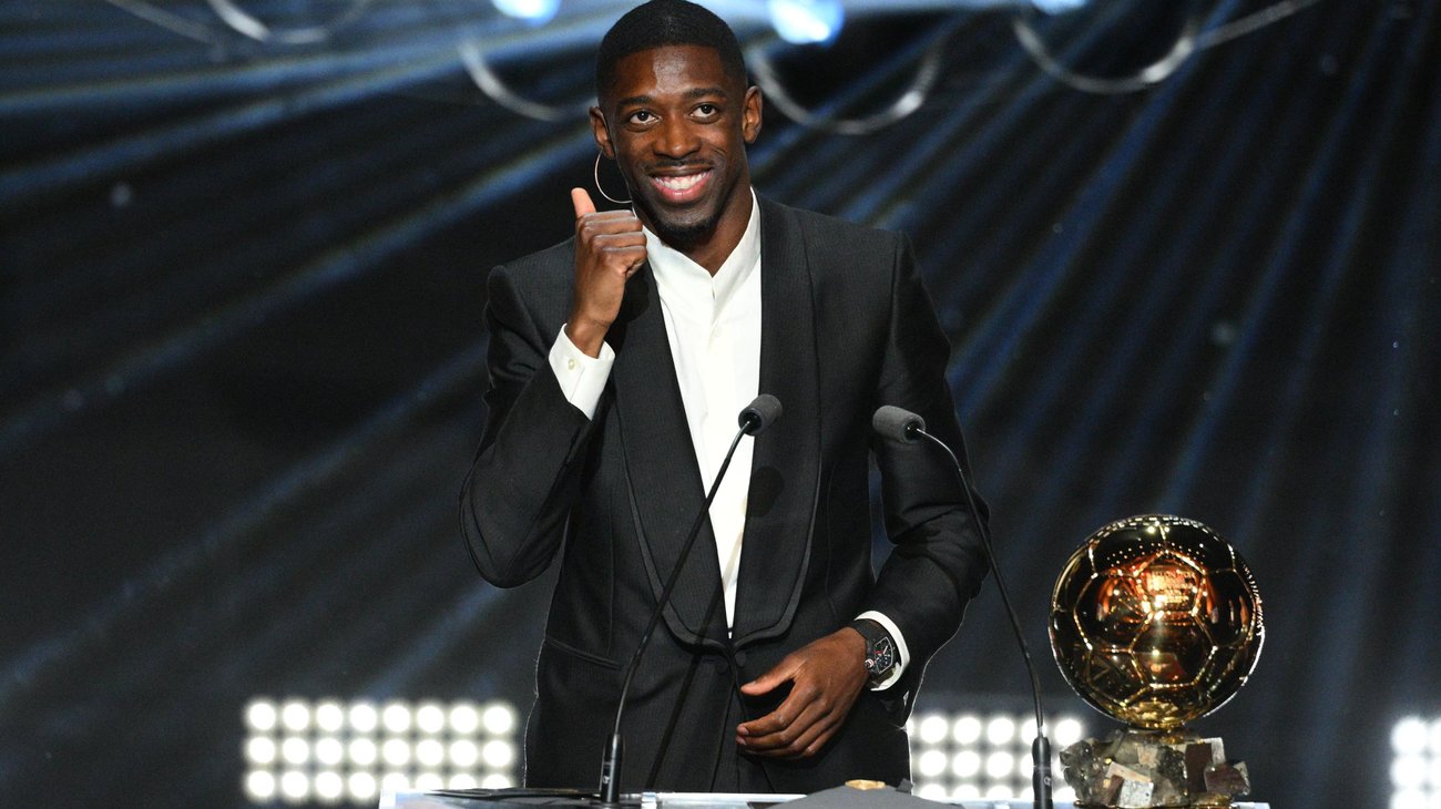 Ousmane Dembélé hace historia y gana el Balón de Oro 2025