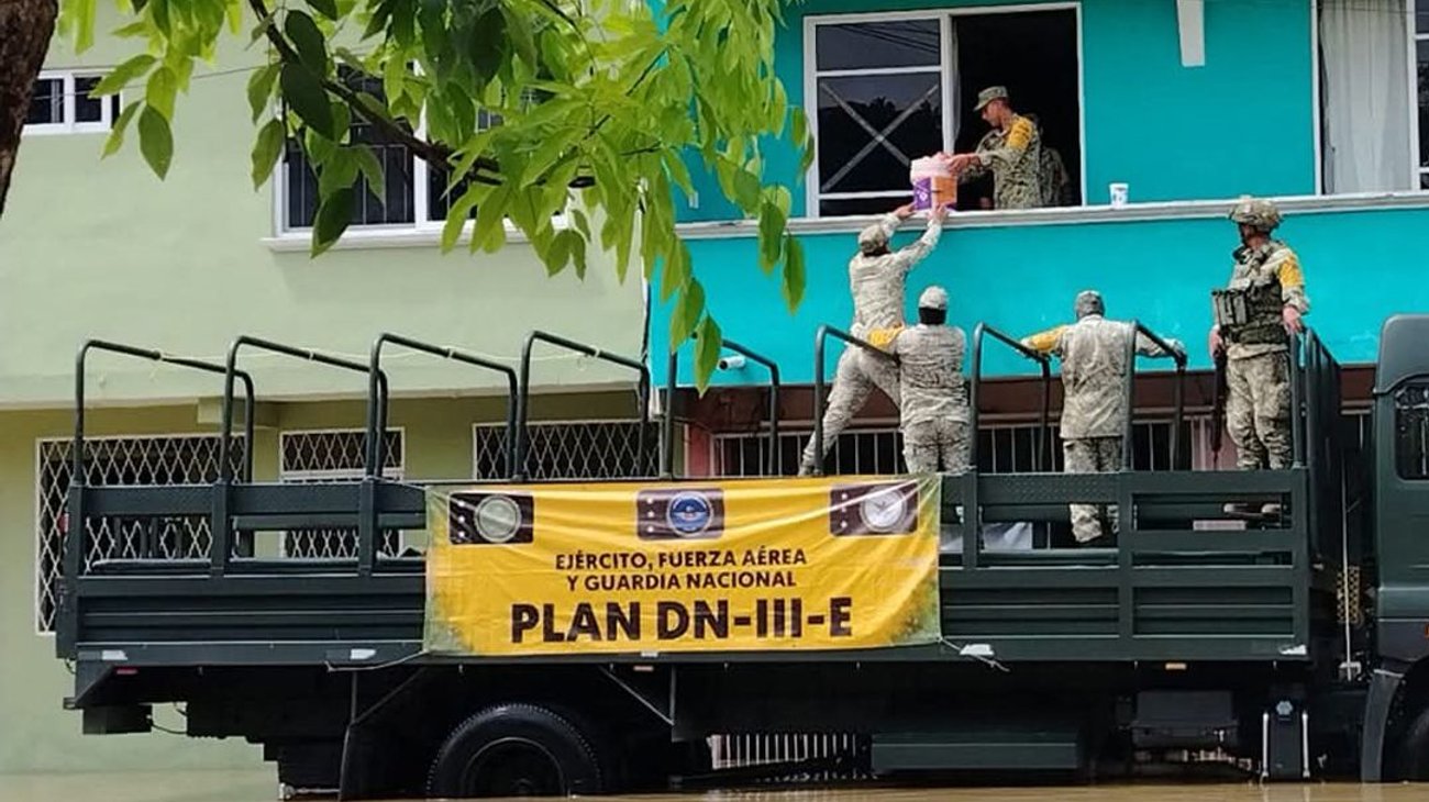 Sedena despliega más de 5 mil elementos por lluvias