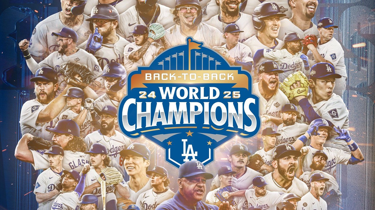 Dodgers derrota a Azulejos en extra innings y es bicampeón de MLB
