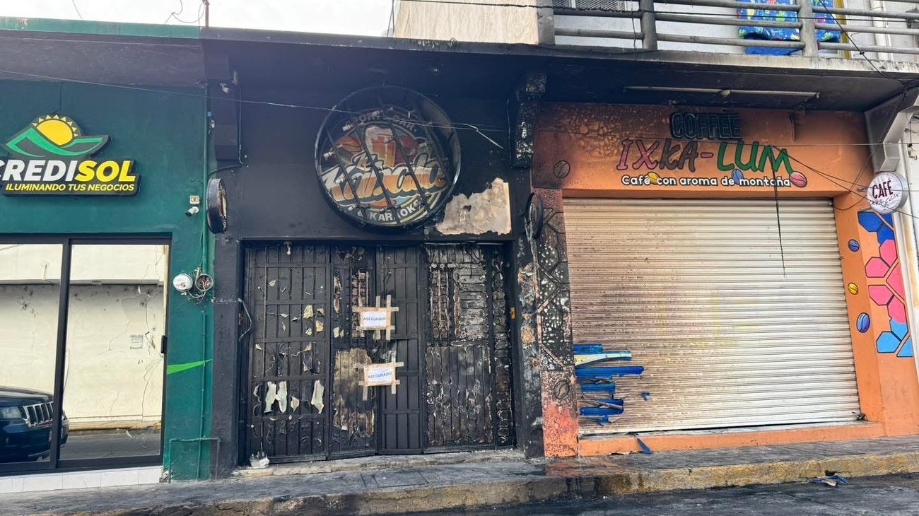 Ataque armado e incendios sacuden bares en Villaflores, Chiapas