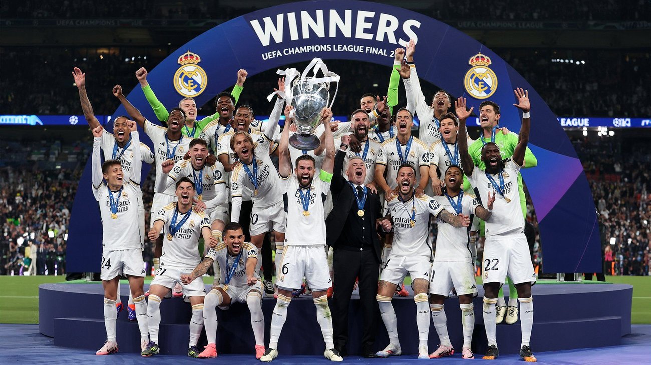 Real Madrid alza la 15ª Champions League de su historia