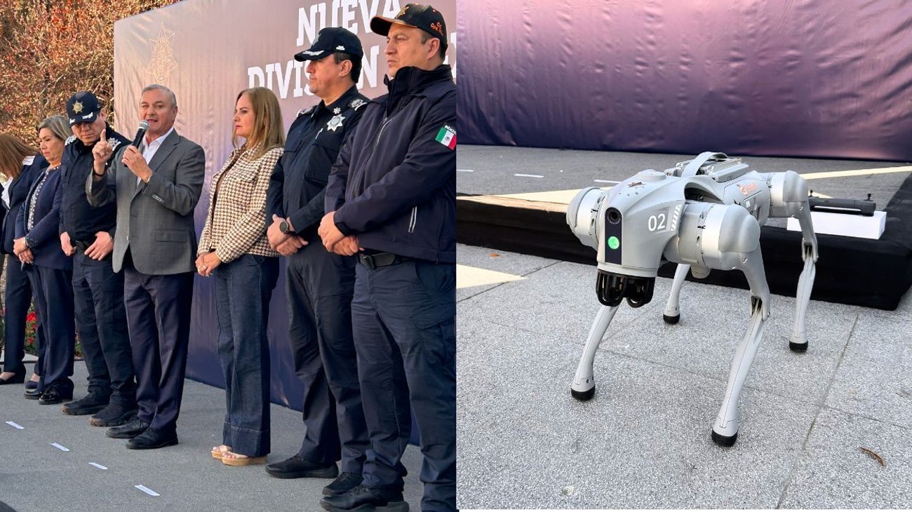 Guadalupe se refuerza con perros robots tras pérdida de oficiales