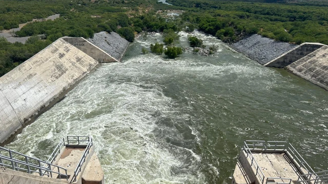 Abren nuevamente compuertas de presas La Boca y El Cuchillo
