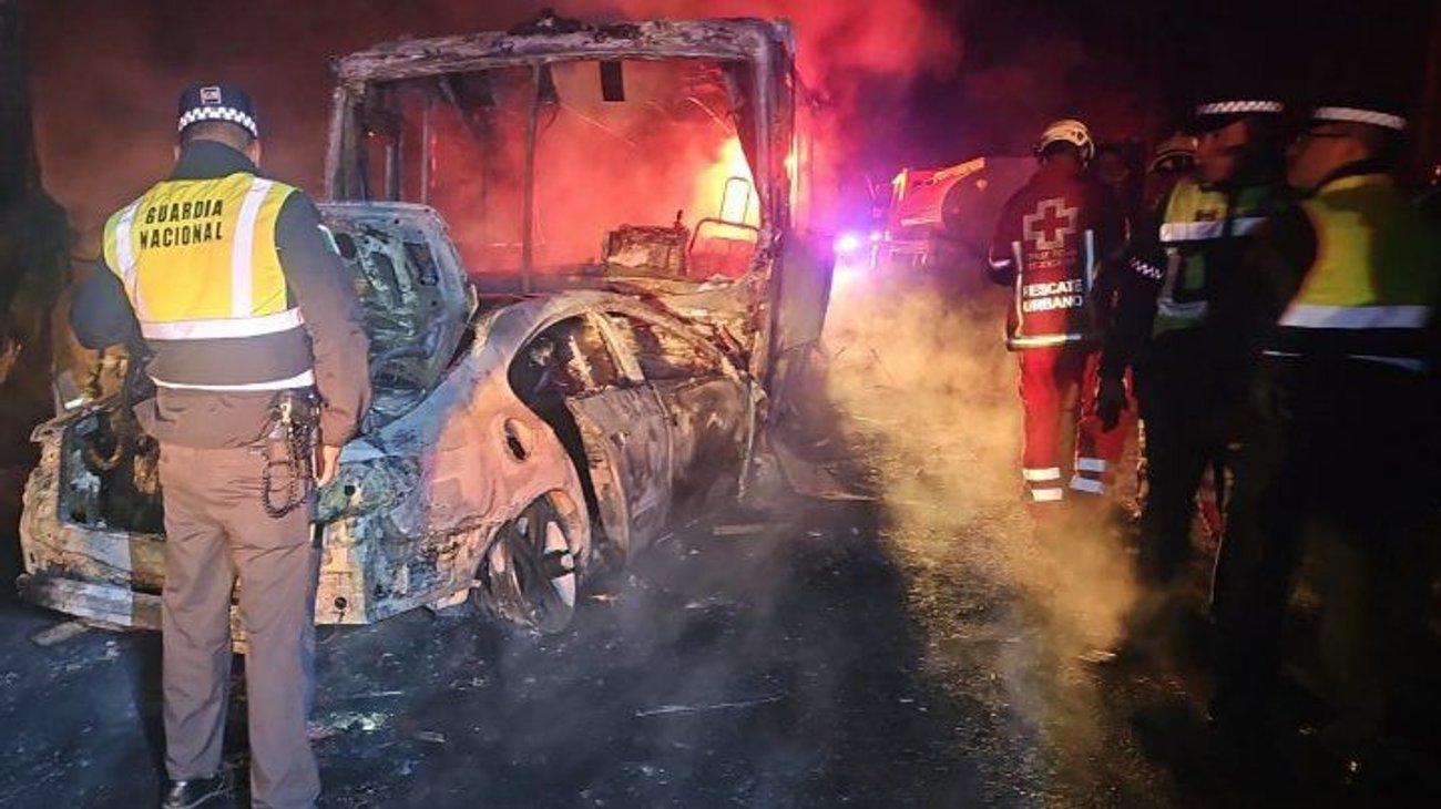 Fatal choque en la México-Cuernavaca deja cuatro muertos