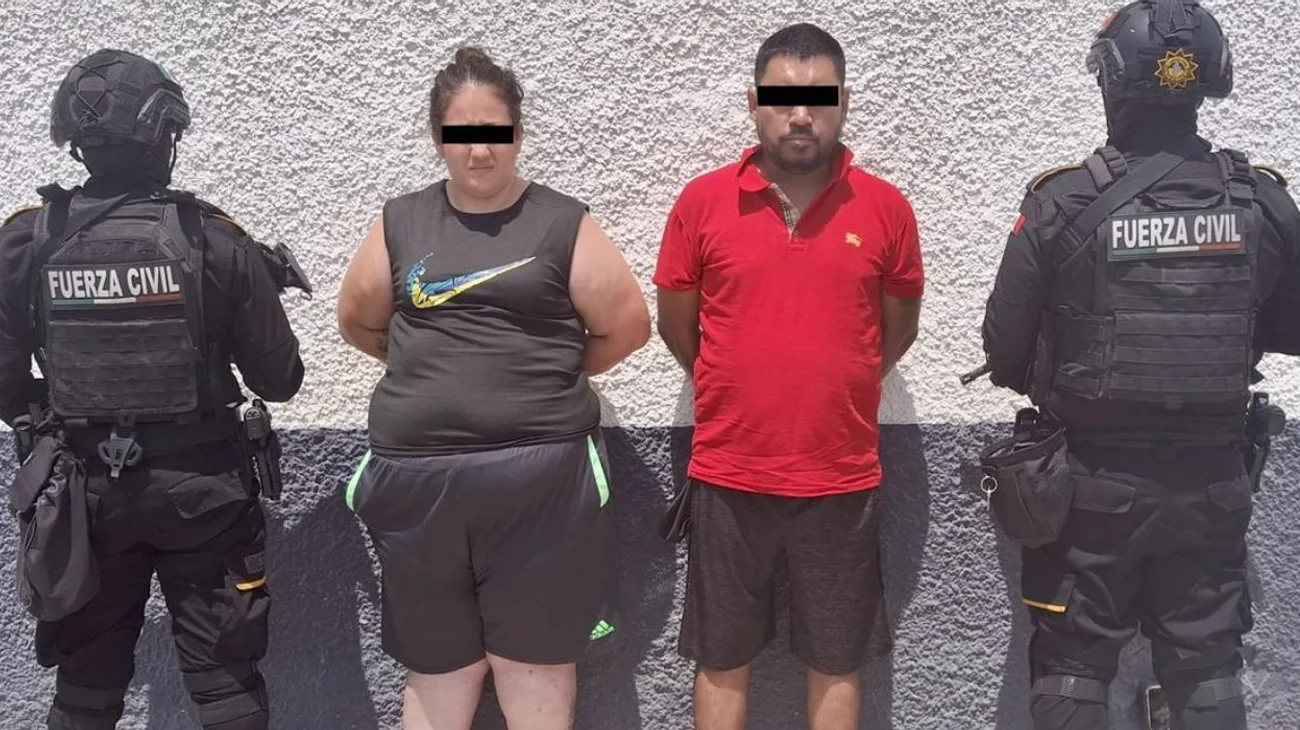 Detienen a pareja con droga y más de $10 mil pesos en García