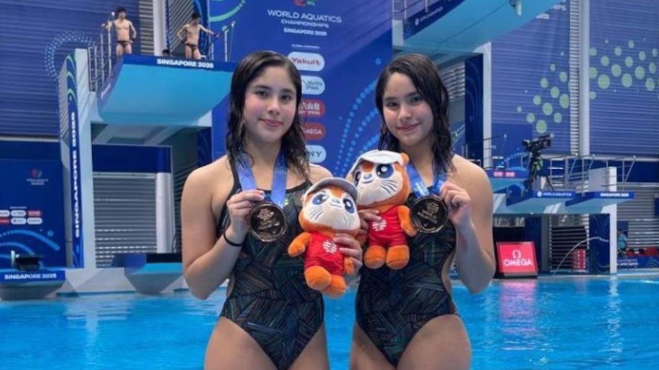 Gemelas Cueva consiguen el oro en Panamericanos Junior 2025
