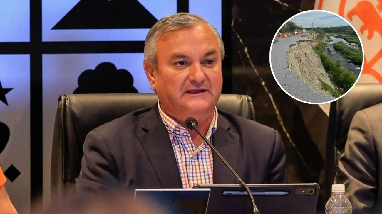 Gestiona Guadalupe reparación del deslave en río Santa Catarina