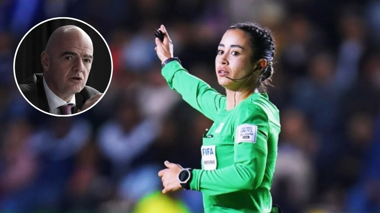 Gianni Infantino envía mensaje de apoyo a Katia Itzel García