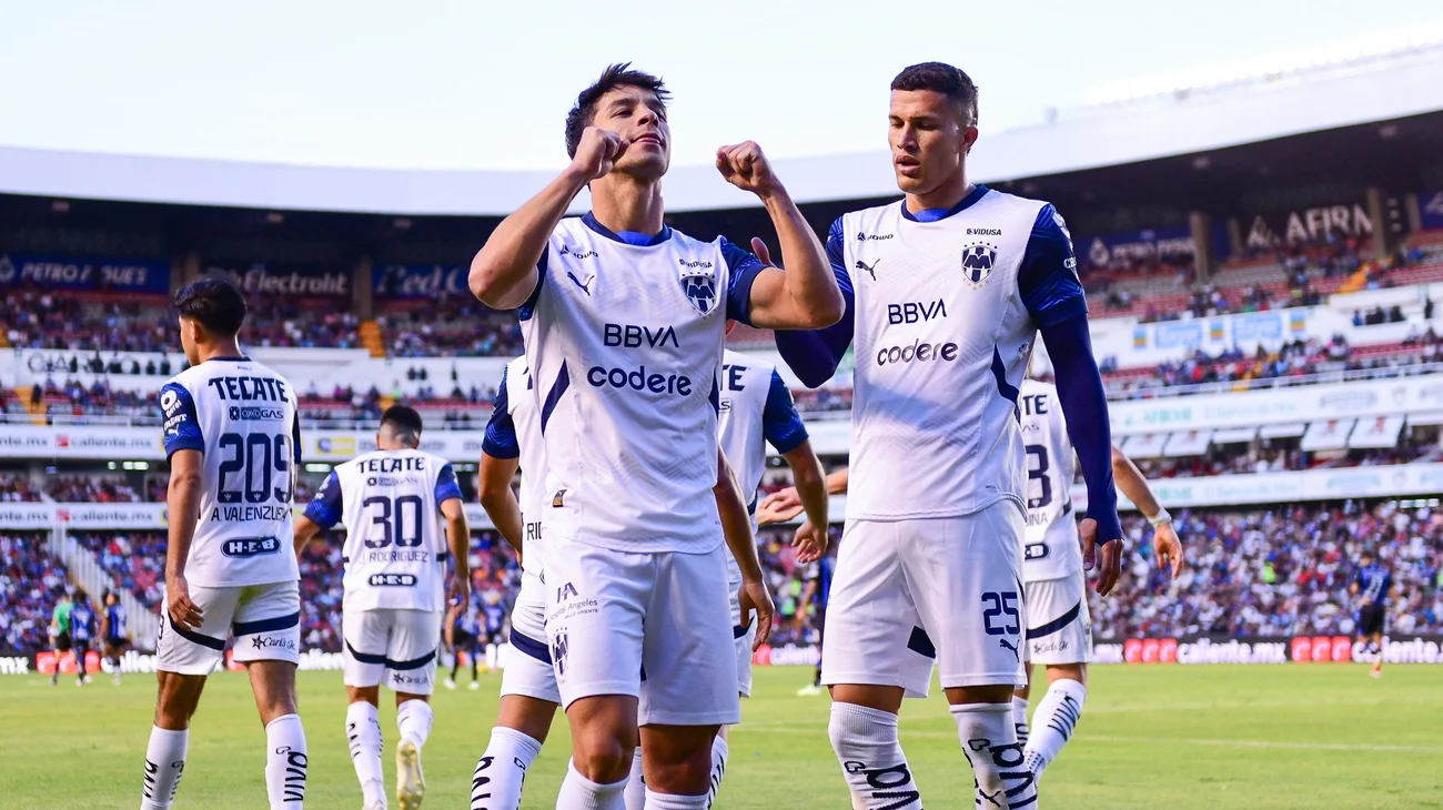 Rayados se pone las pilas y golea al Querétaro a domicilio