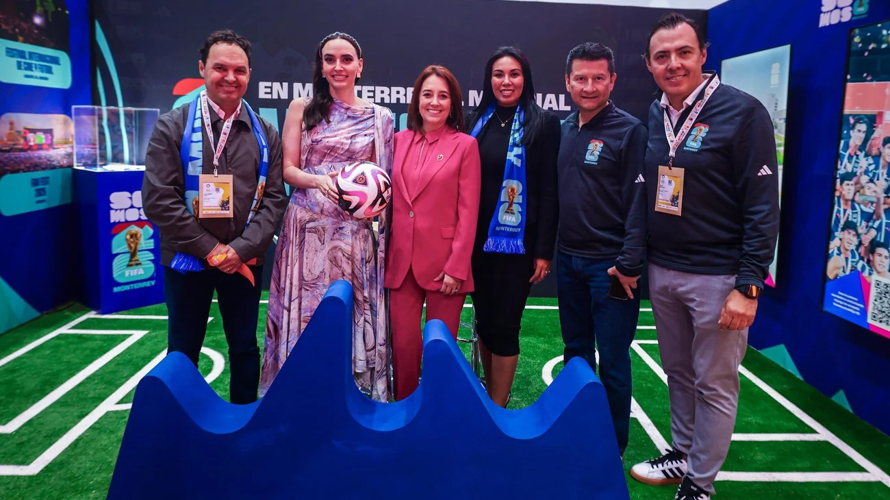 Promocionan a Nuevo León como sede mundialista en Baja California