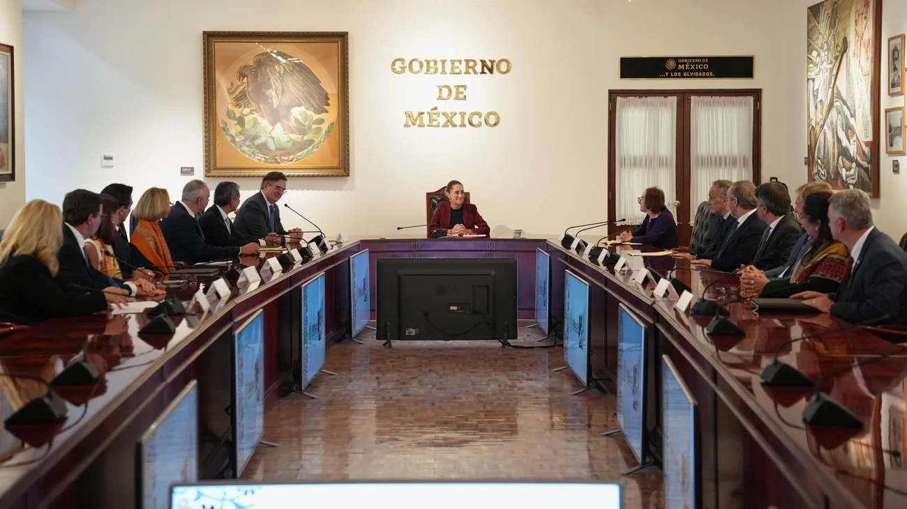 Sheinbaum se reúne con Americas Society Council of the Americas