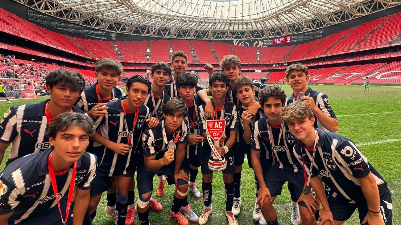 Rayados Sub 15 gana la Copa Athletic Club en San Mamés