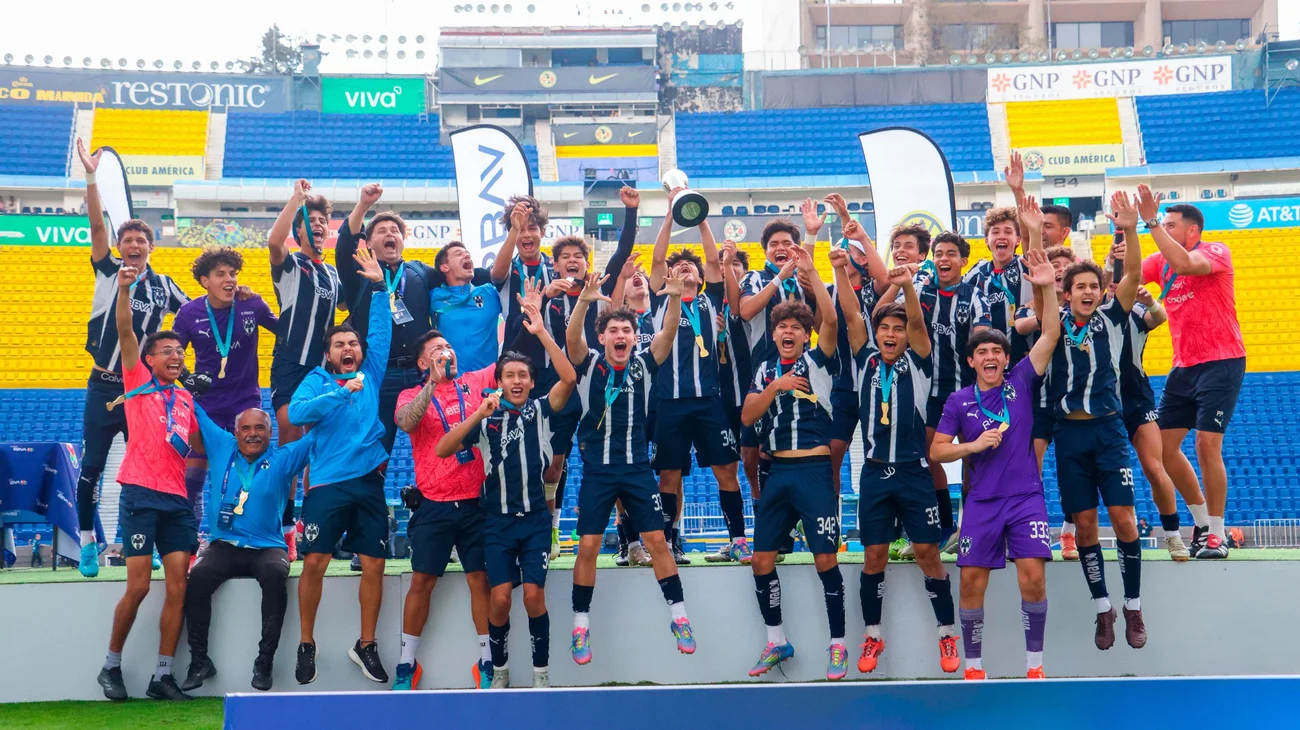 Rayados Sub 15 se consagra campeón ante el América