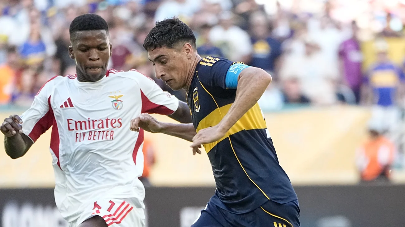 Boca Juniors y Benfica cierran un vibrante empate 2-2