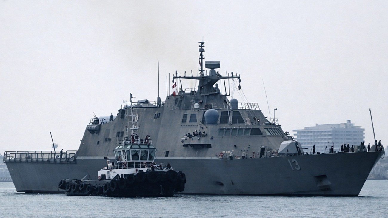 Buque de EUA arriba a Veracruz para reabastecimiento