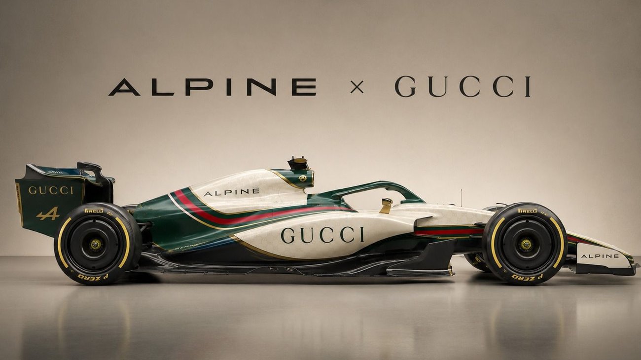 Gucci será patrocinador principal de Alpine en F1 desde 2027