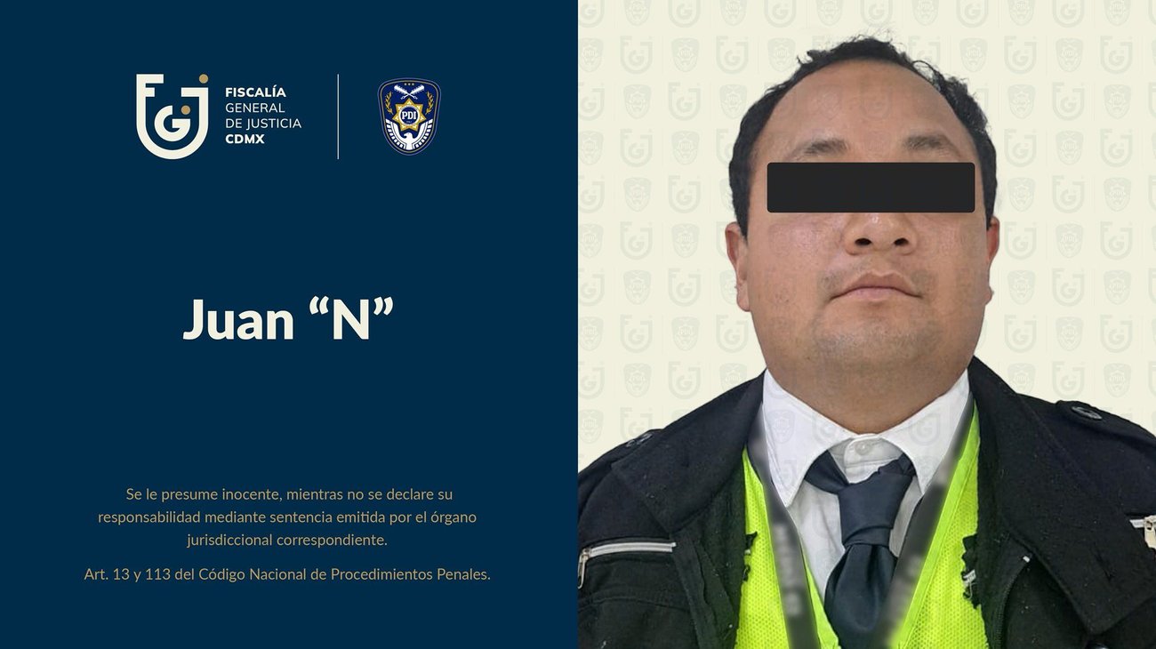 Detienen a padrastro en CDMX por pederastia agravada en Tlalpan