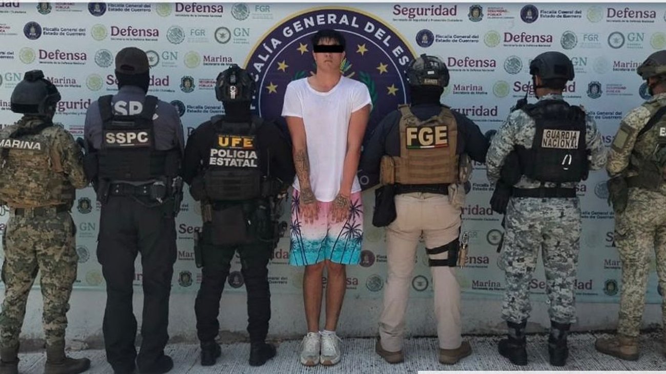 Detienen en Guerrero a la 'Palma', presunto miembro del CJNG