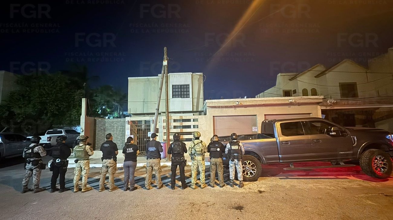 FGR asegura camioneta con blindaje artesanal en Reynosa