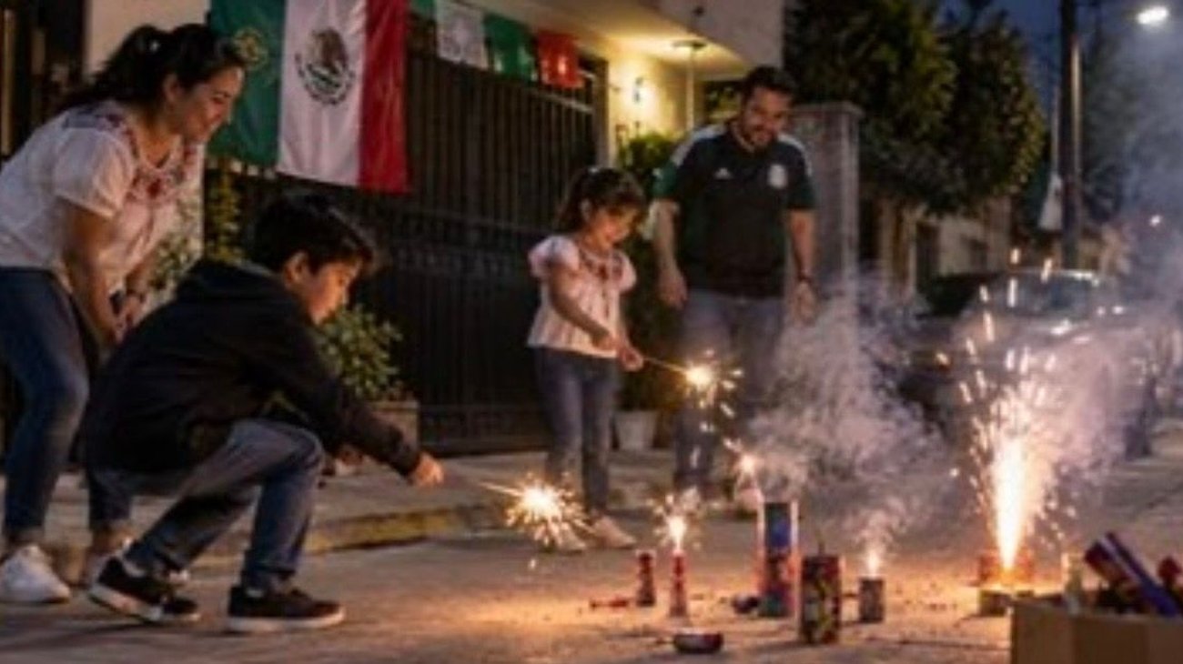 Explota remolque con pirotecnia en Arroyo Zarco, Edomex