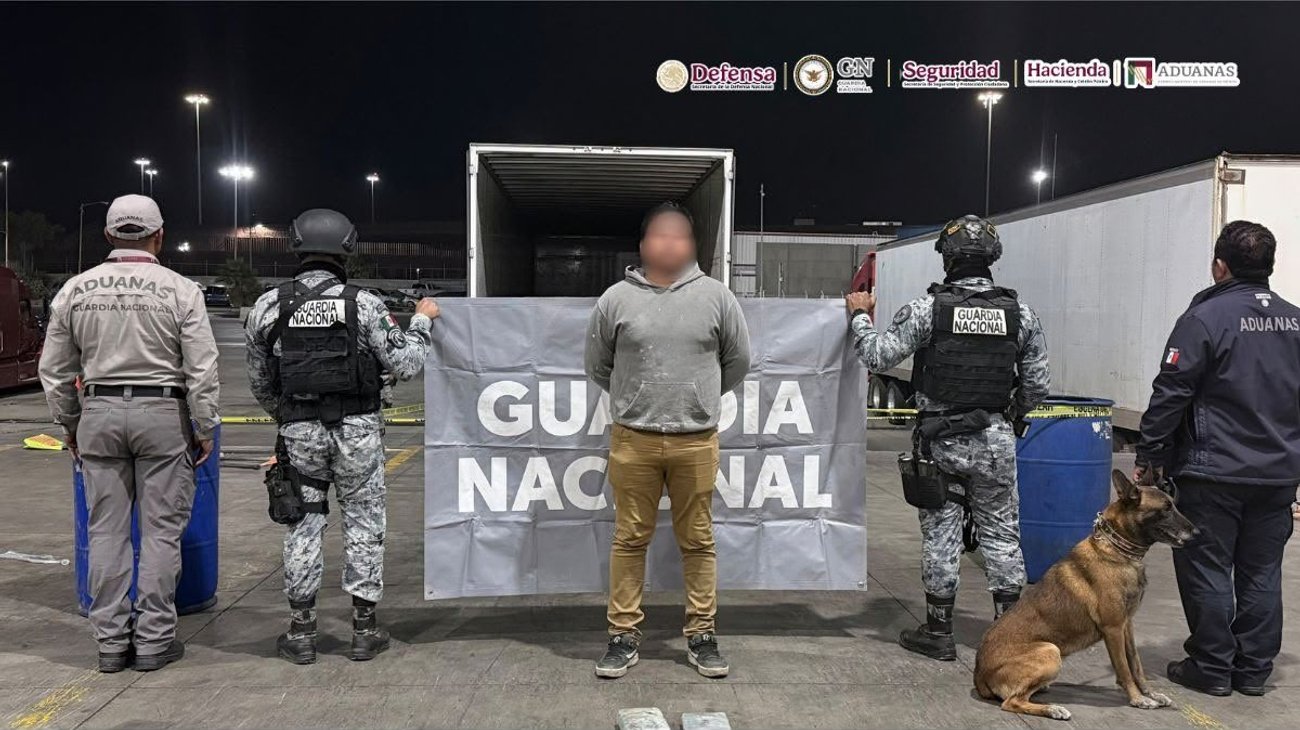 Aseguran 249 kilos de cocaína y fentanilo en garita de Otay
