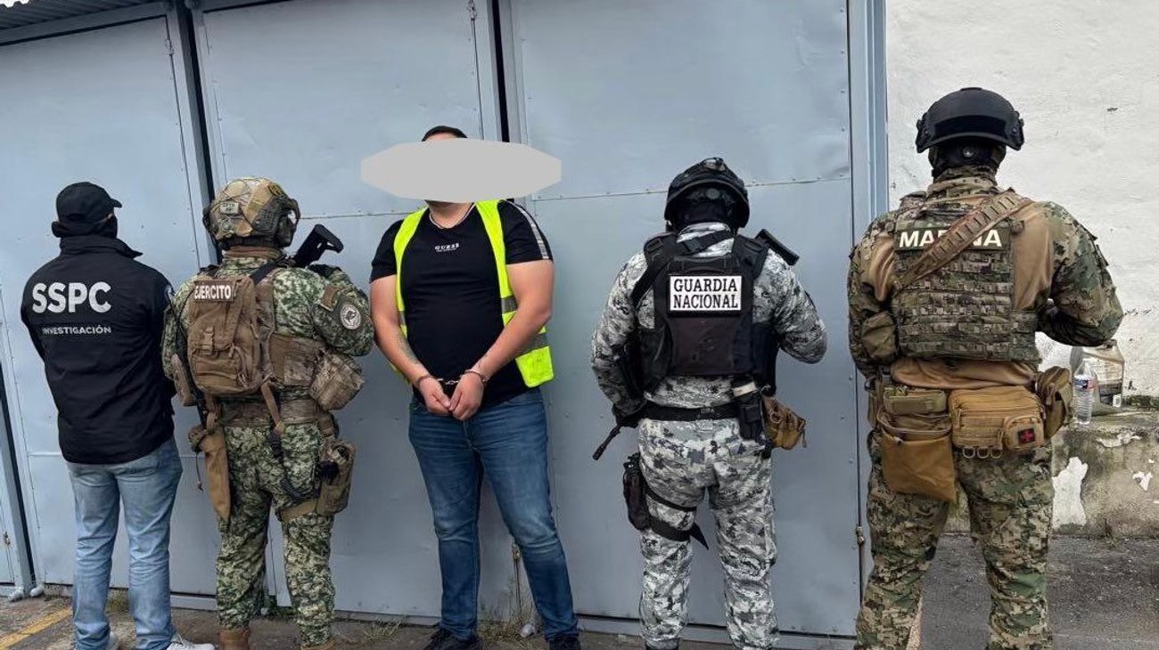 Detienen a 'El Nenuco', presunto integrante del cártel de Sinaloa
