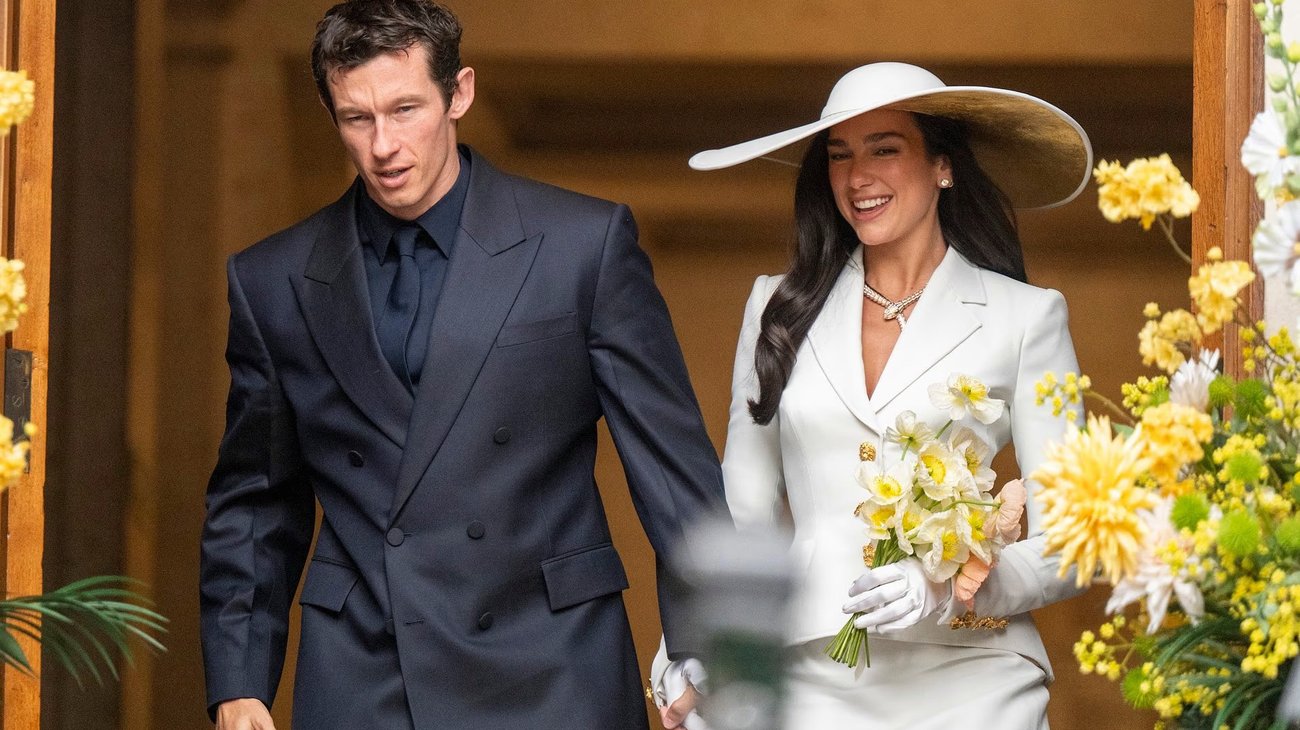 Dua Lipa se casa en ceremonia íntima en Londres con Callum Turner