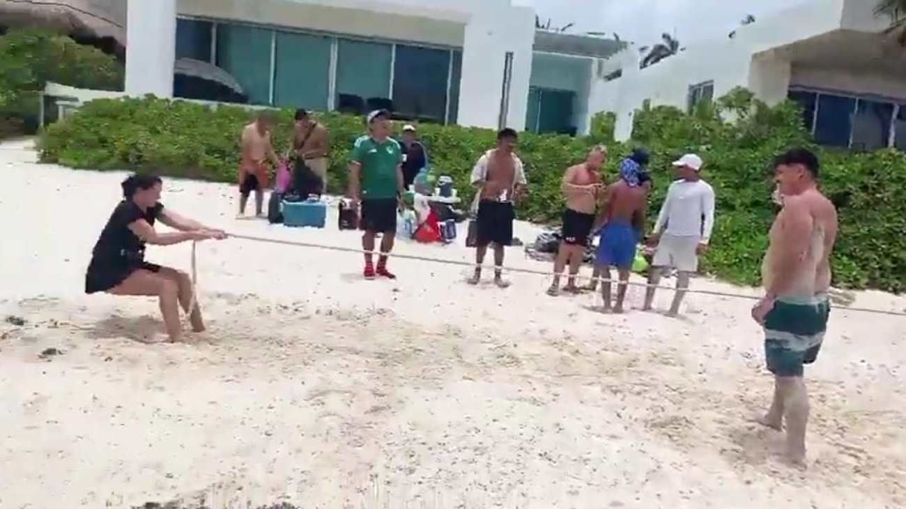 Organizan picnic contra extranjera por bloquear playa