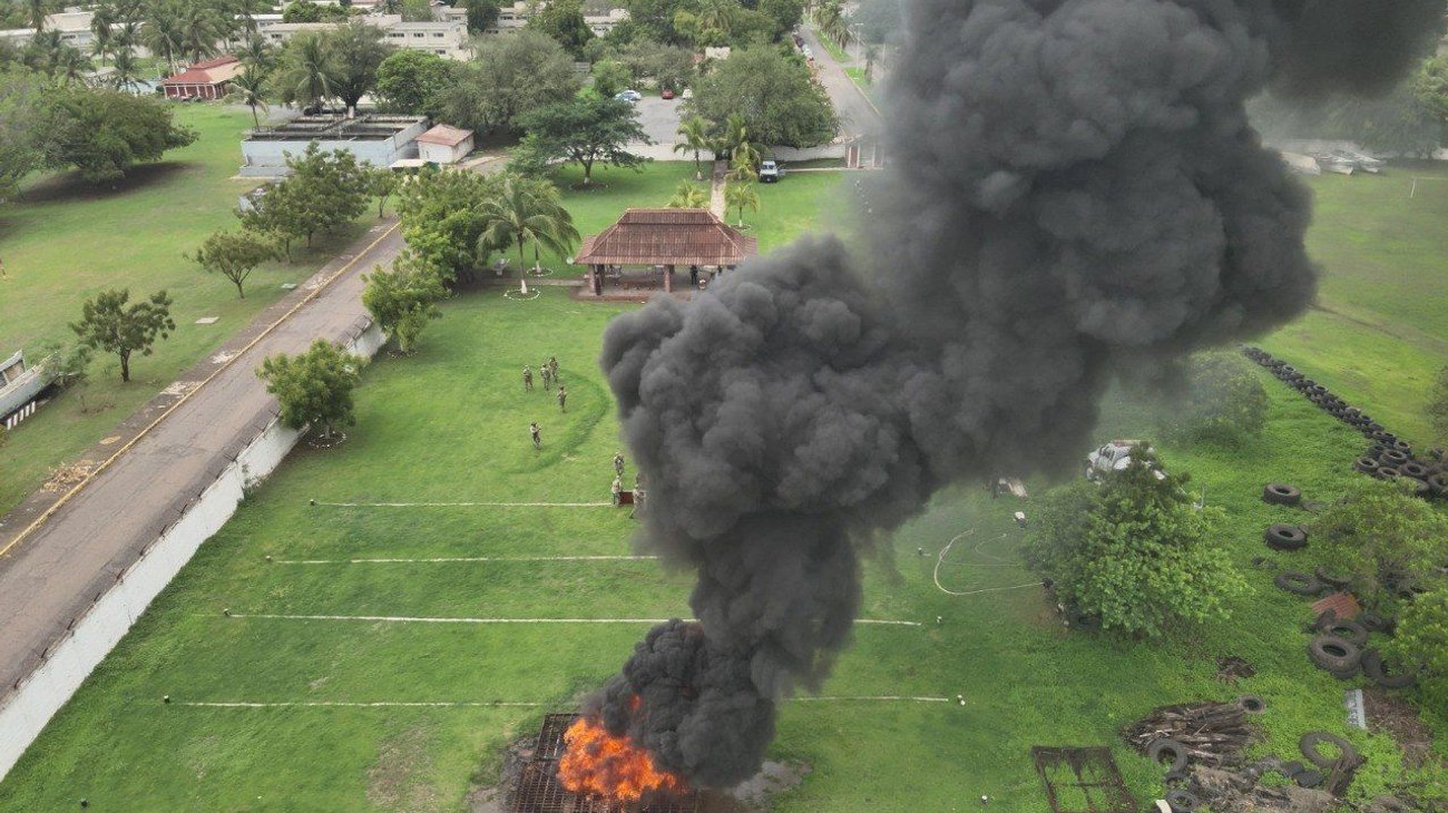 Marina destruye más de tres toneladas de droga en Michoacán