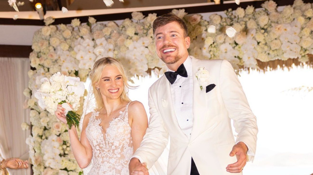 MrBeast sorprende al anunciar que ya se casó con Thea Booysen
