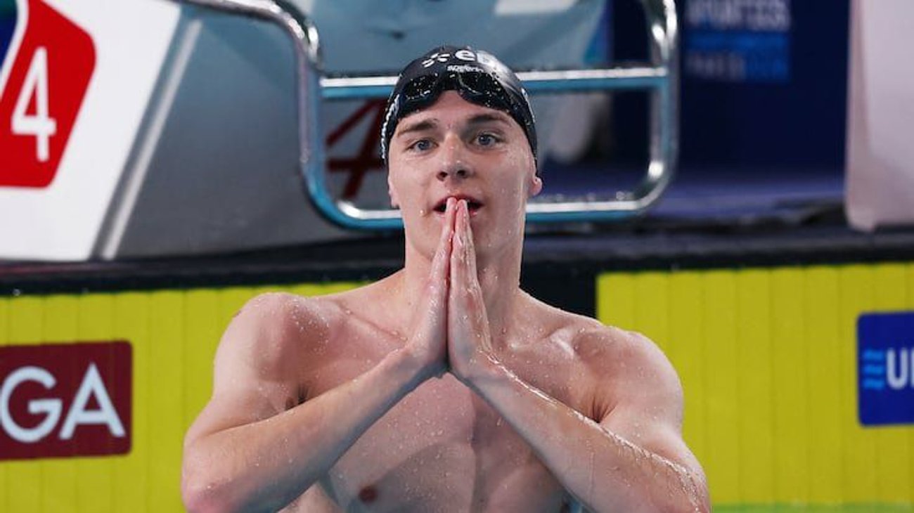 Johannes Liebmann rompe récord mundial en 1,500 libres