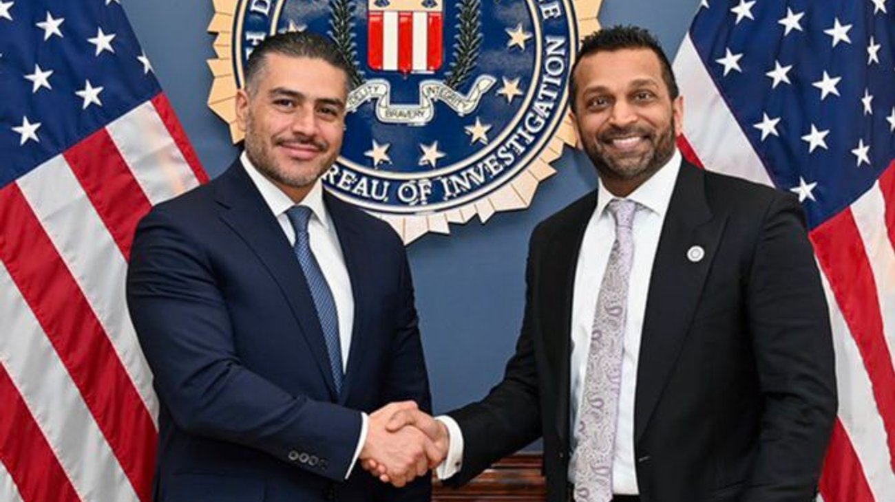 Omar García Harfuch tiene reunión bilateral con director del FBI