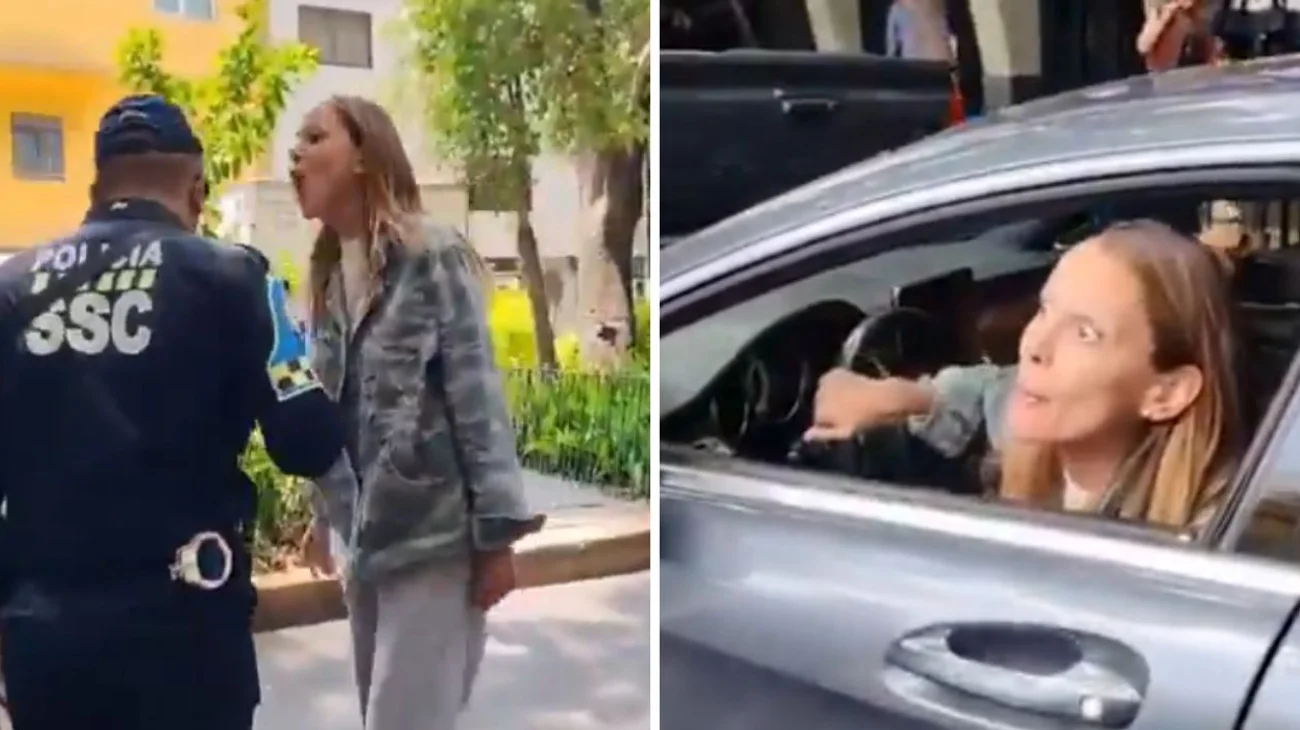 ¡Hay nueva Lady! captan altercado entre mujer y policia en Cdmx