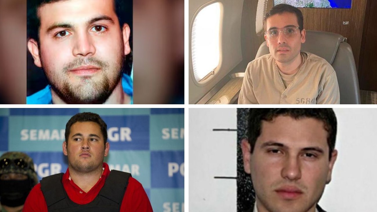 'Chapo' Guzmán y tres esposas: ellos son sus hijos ‘Los Chapitos’