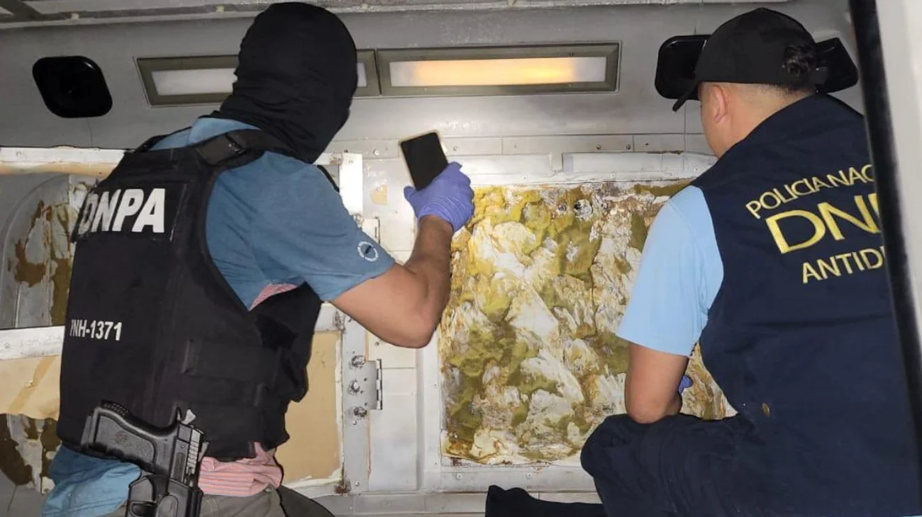 Incauta Honduras 786 kilos de droga; hay dos detenidos
