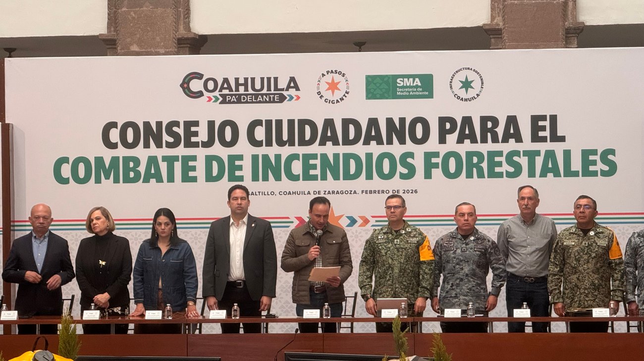 Coahuila arranca temporada de incendios con inversión histórica