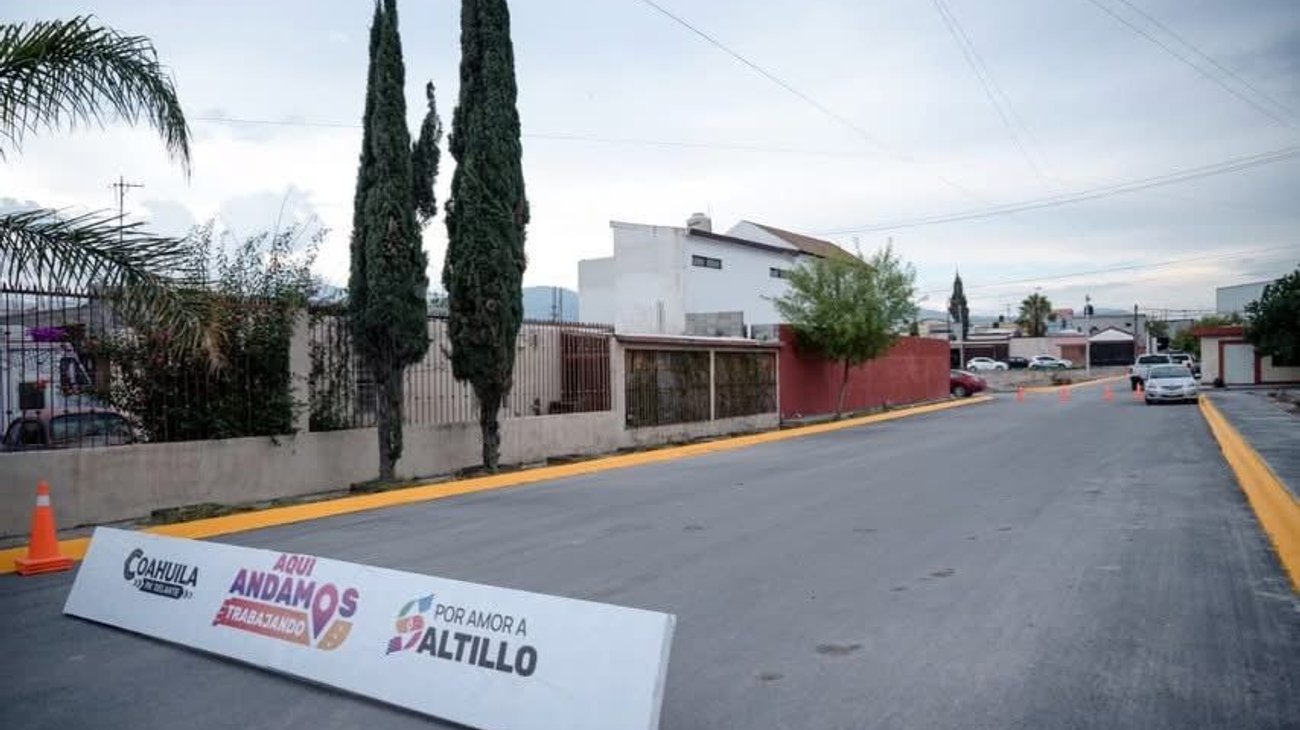 Alcalde de Saltillo destaca recarpeteo en distintos sectores