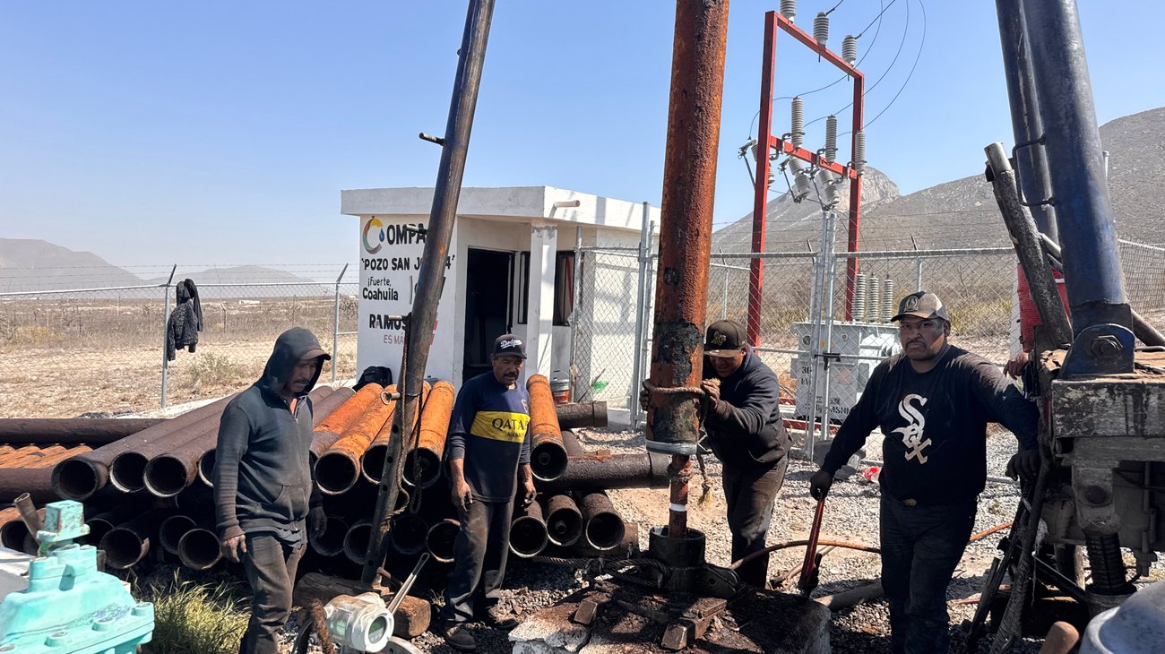 Ramos Arizpe repara pozos y sube reservas por alto calor