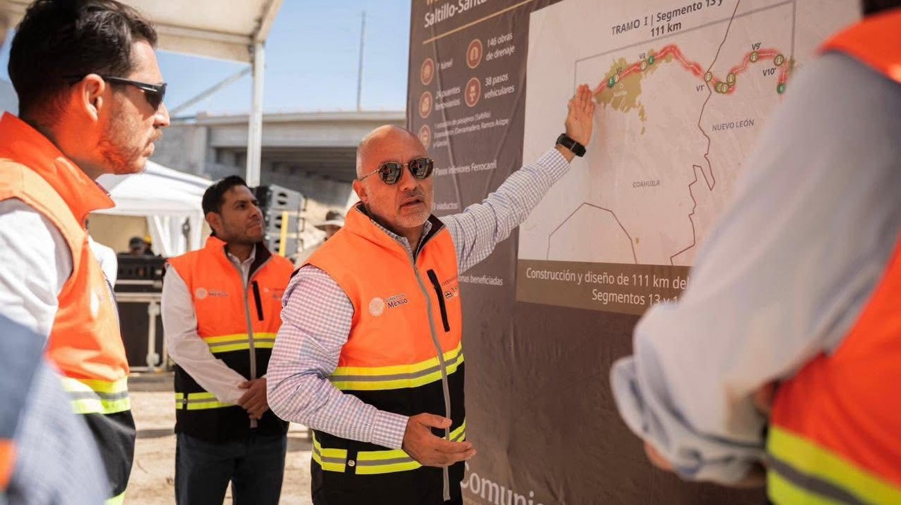 Agiliza Coahuila construcción del tren en sureste Saltillo-Laredo