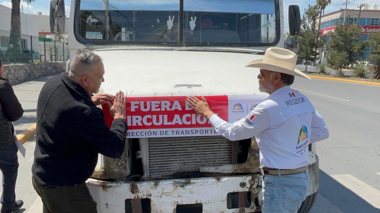 Transportistas prometen nuevas unidades en Ramos Arizpe