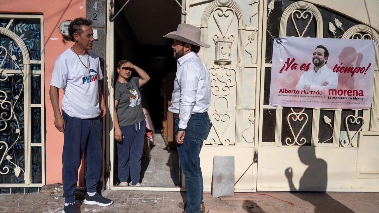 IEC ordena retirar propaganda de Morena con silueta de Sheinbaum