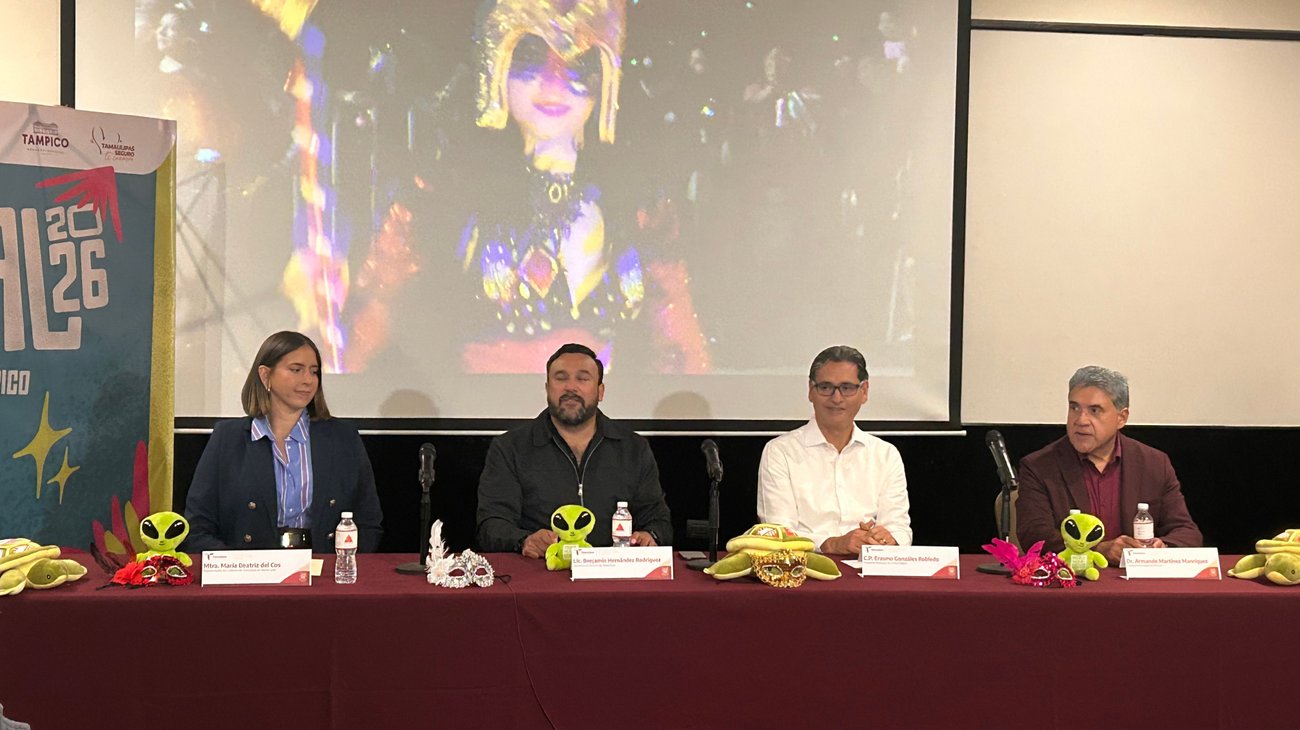 Presentan Carnaval Tamaulipas; participan tres municipios del sur