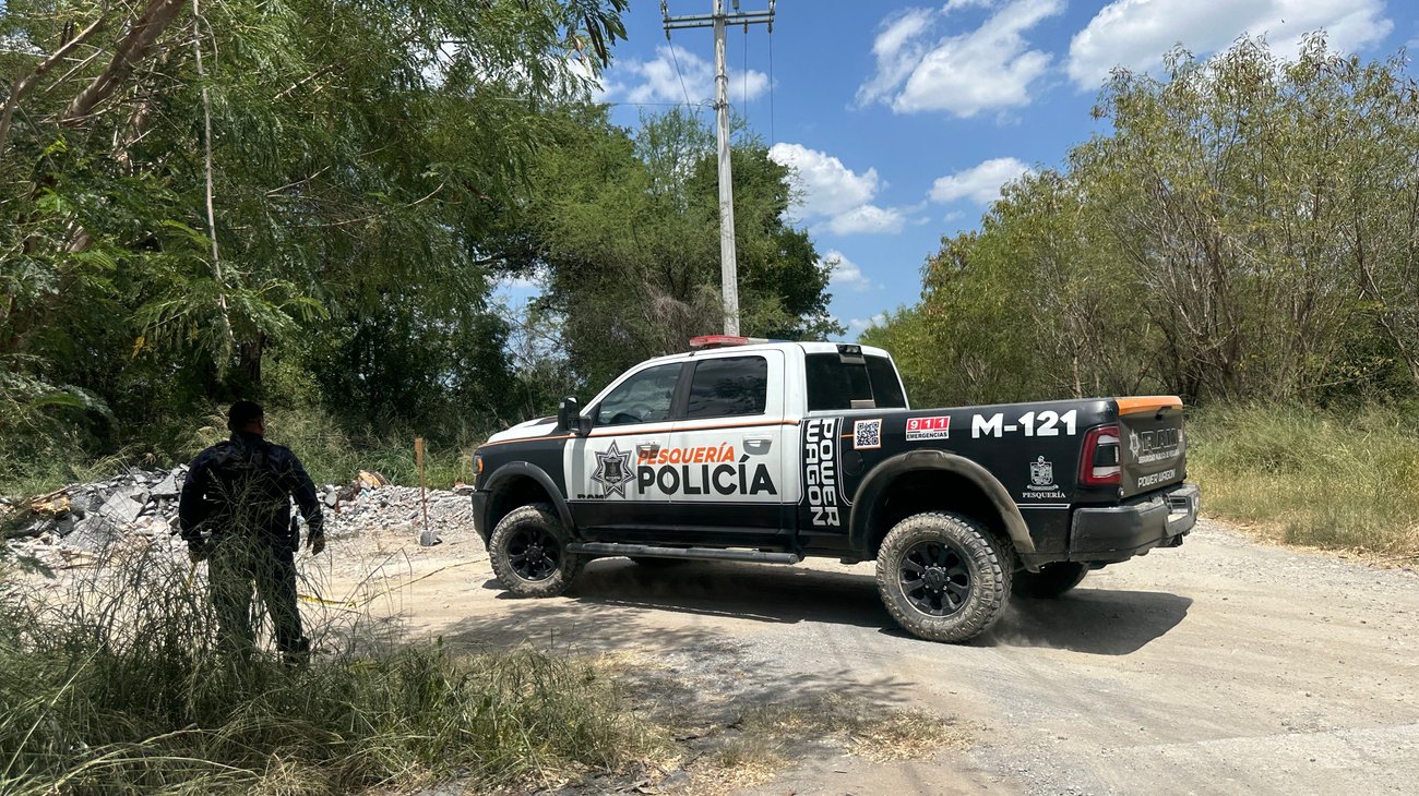 Investigan hallazgo de restos humanos en Pesquería