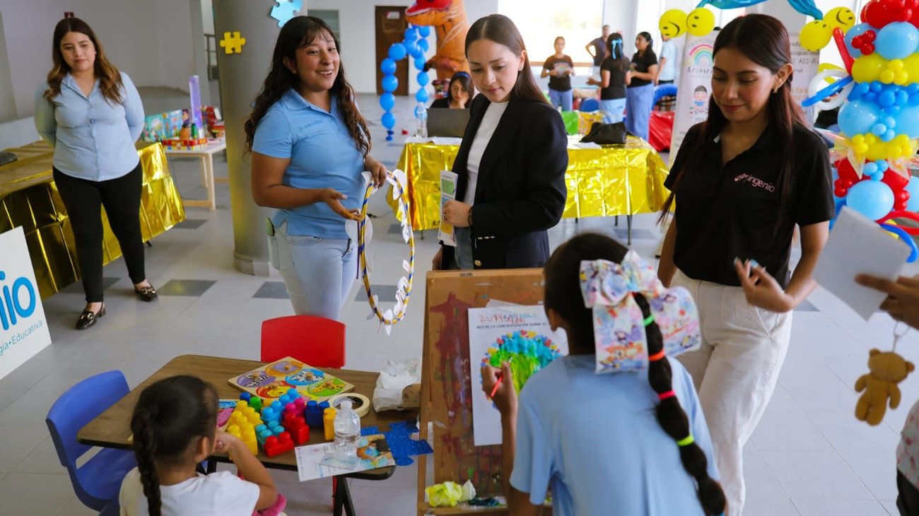 García impulsa concientización sobre autismo con familias