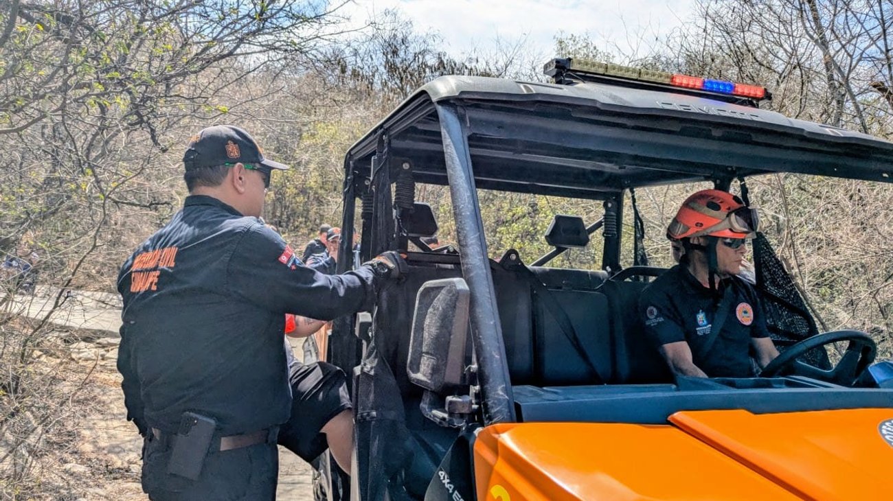 Atienden a menor con deshidratación en el Cerro de la Silla