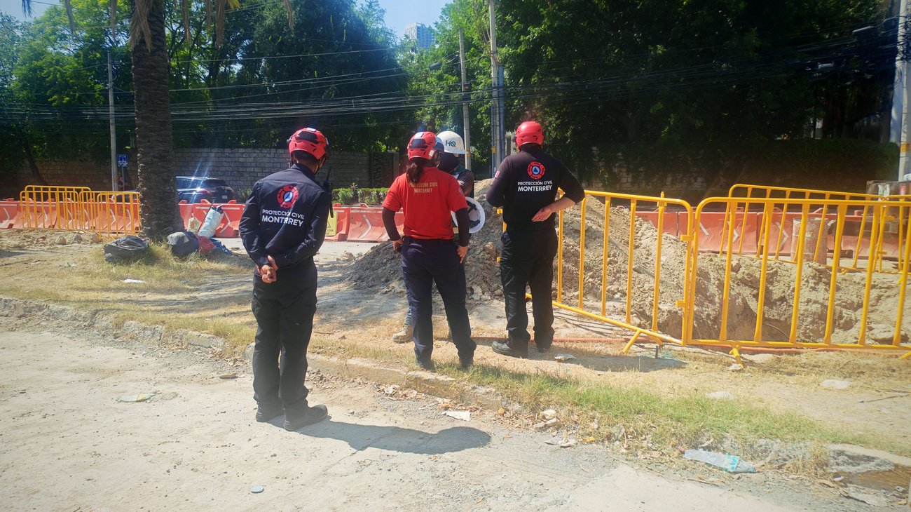 Trabajador sufre quemaduras tras accidente en Monterrey