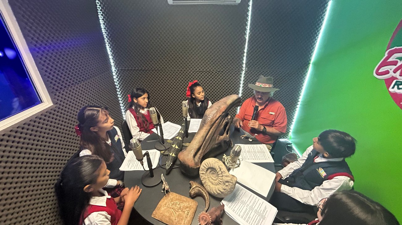 Saltillo impulsa podcast escolar con alumnos de primaria