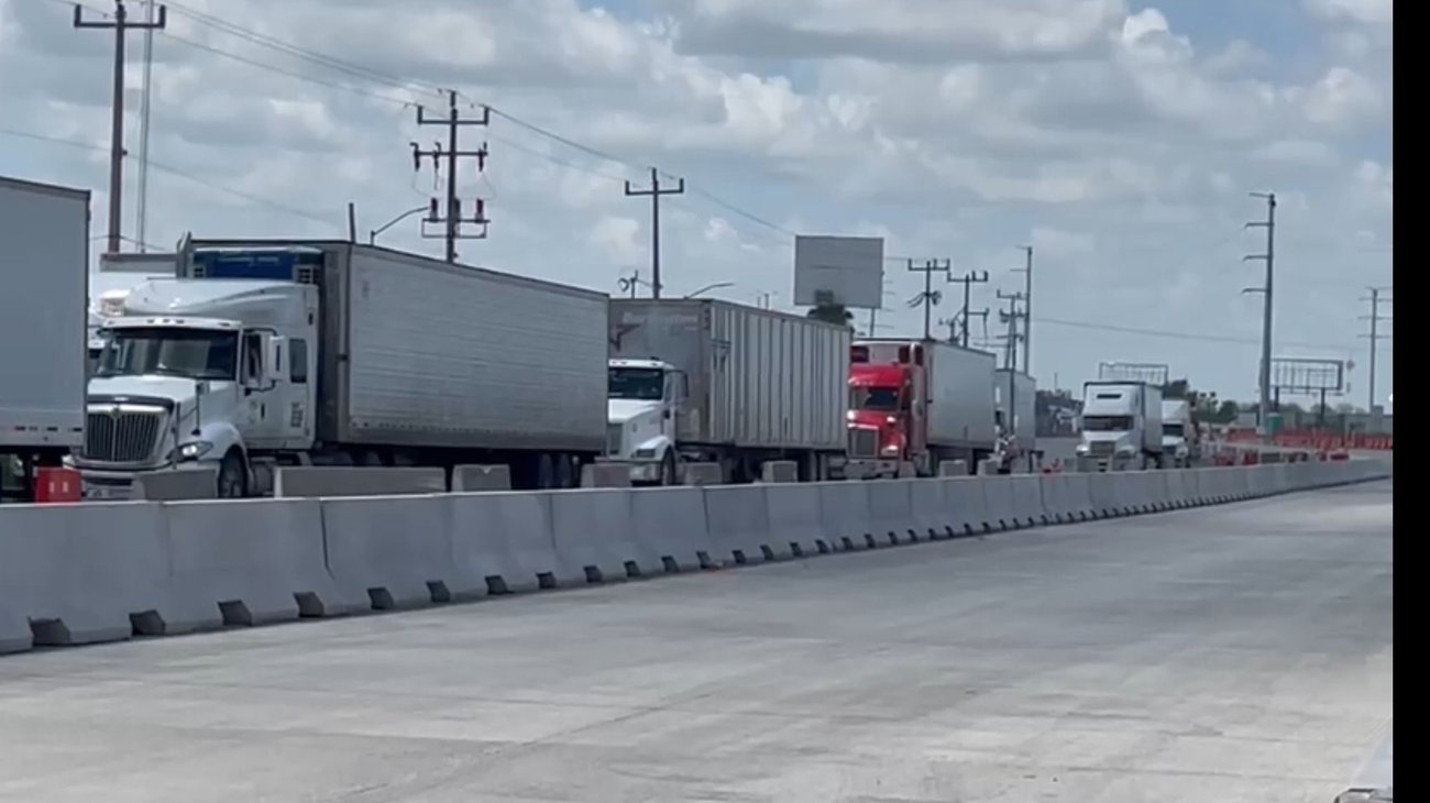 Restablecen sistema aduanero y reanudan cruces en Reynosa